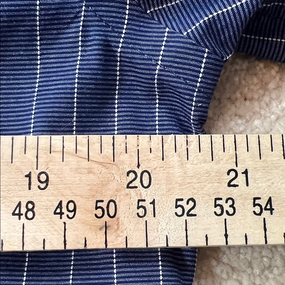 UNTUCKIT Medium Blue Grid Check Regular Fit Wrinkle Free Button Down‎ Shirt - Picture 3 of 5